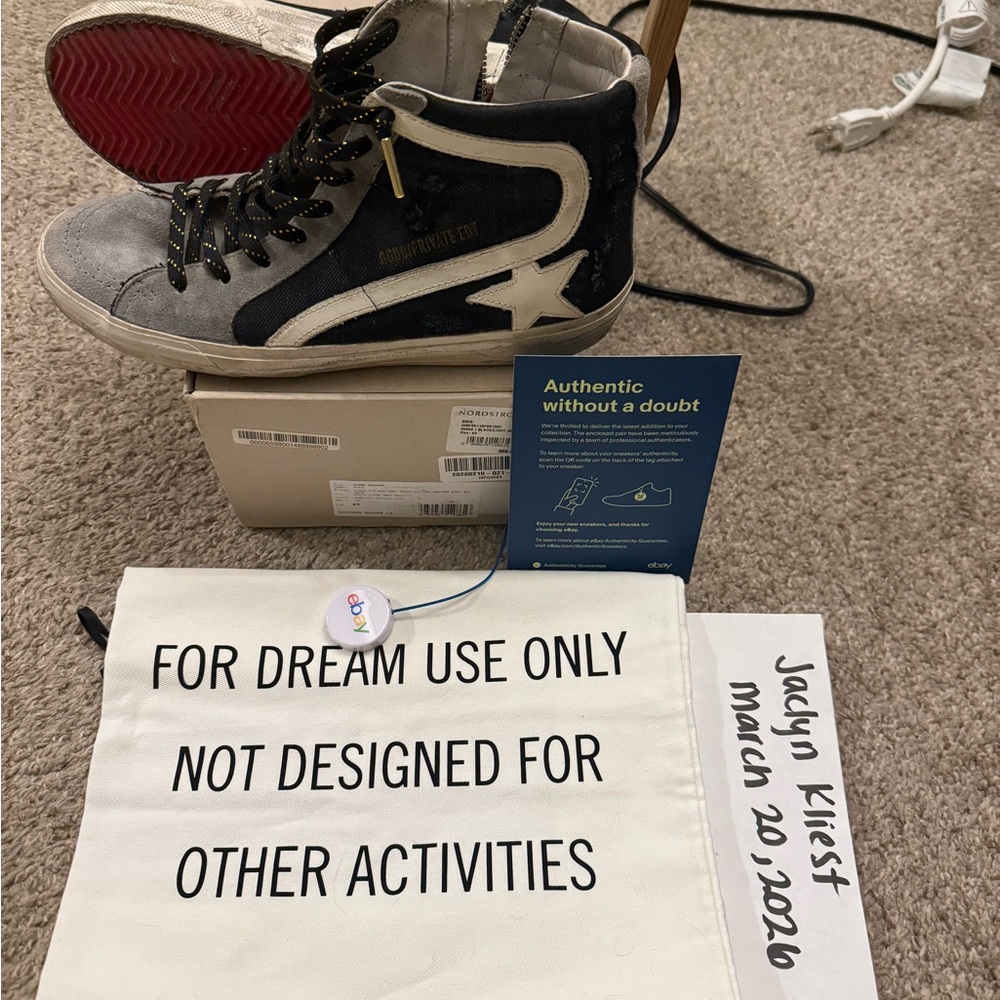 Authentic Golden Goose Slides